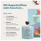 Inhaltsstoffe der Relax Time Snacks im mammaly Relax-Mas Adventskalender: L-Tryptophan, Baldrian, Natriumkaseinat, Prä- & Probiotika – für innere Ruhe, Balance und ein gesundes Mikrobiom.