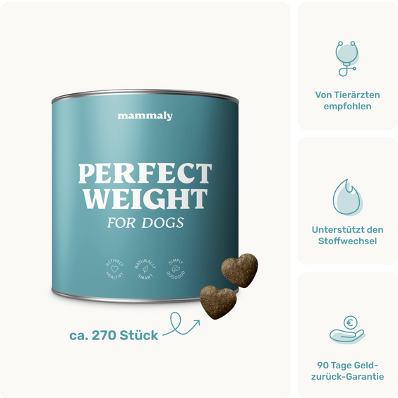 Hunde-Snack Perfect Weight Produktverpackung