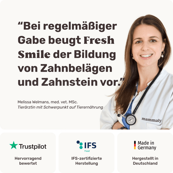 Hunde Zahnpflegesnack Fresh Smile Tierarztempfehlung