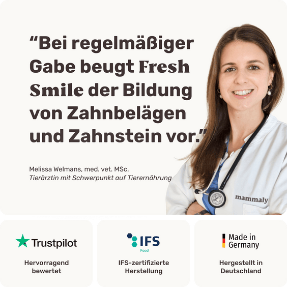 Hunde Zahnpflegesnack Fresh Smile Tierarztempfehlung