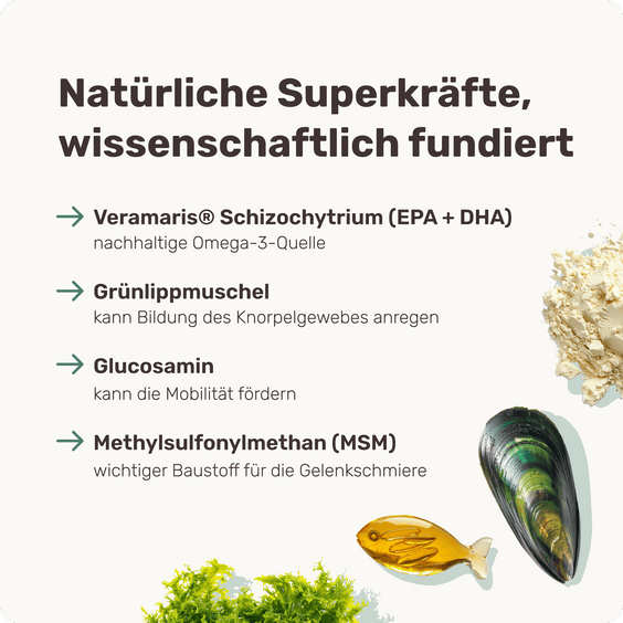 Hunde Gelenksnack Happy Hips Inhaltsstoffe
