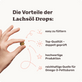 Lachsöl-Drops für Hunde Produktvorteile