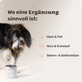 Hunde Lachsöl-Drops Wirkbereiche