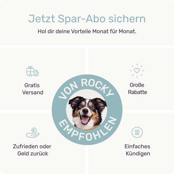 Hunde Beruhigungs-Snack Relax Time Abovorteile
