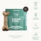 Fresh Bone+ Kauknochen für Zahnpflege & Atemfrische Produktverpackung