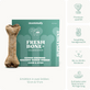 Fresh Bone+ Kauknochen für Zahnpflege & Atemfrische Produktverpackung