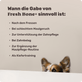 Anwendungssituationen für Fresh Bone+