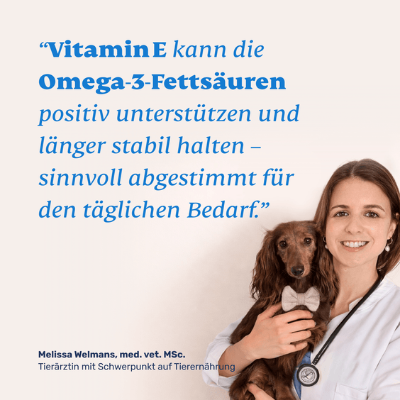 Hunde Lachs- & Krillöl mit Vitamin E – Tierärztliche Empfehlung und Qualitätssiegel