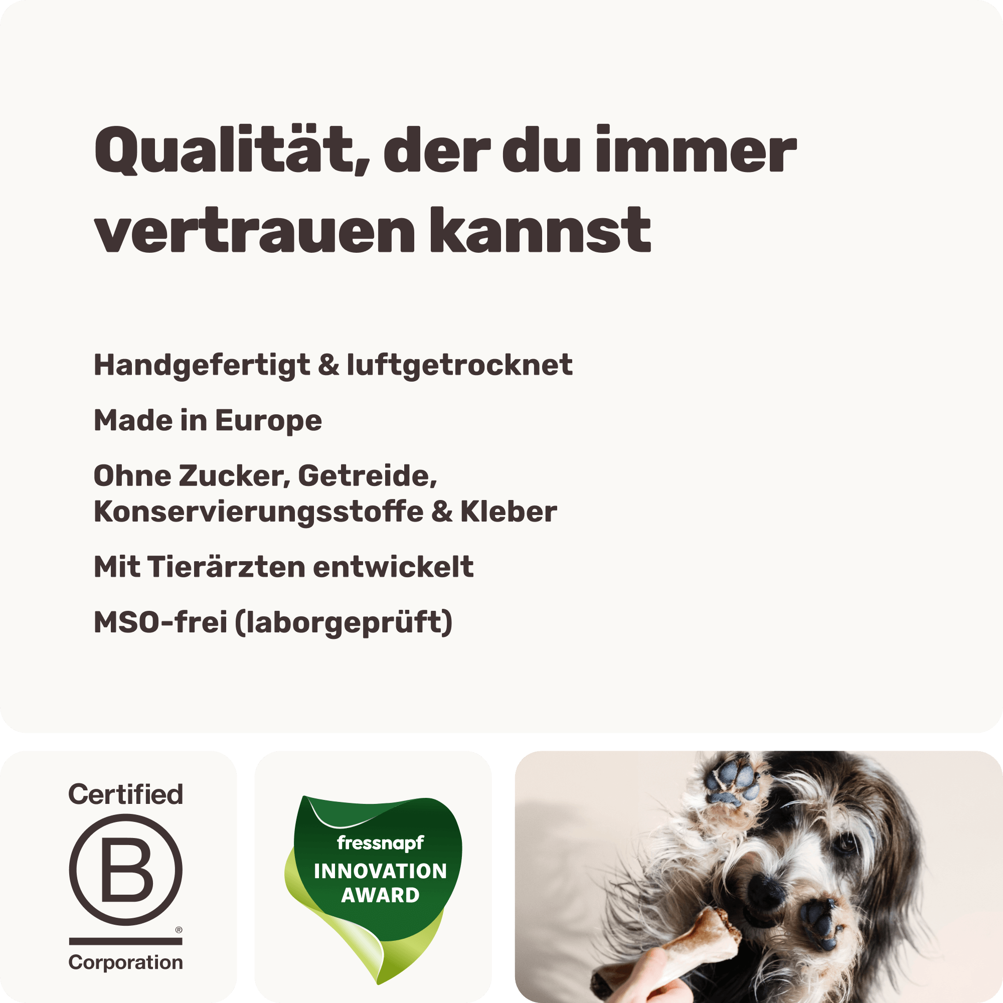 Kauknochen für Ruhe & Entspannung | Relax Bone+