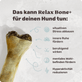 Relax Bone+ Kauknochen mit Funktion Produktvorteile