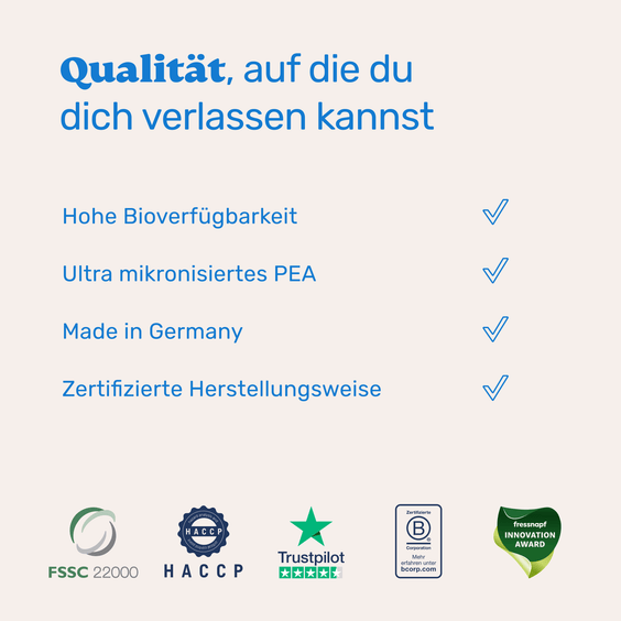 Teufelskralle Tabletten mit PEA für Hunde – Qualität, Herstellung und Vertrauenssiegel